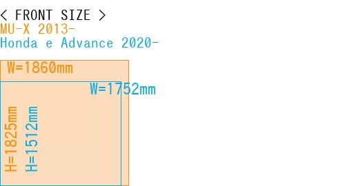 #MU-X 2013- + Honda e Advance 2020-